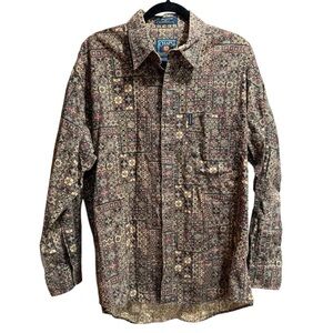 Vintage 90s Ralph Lauren Chaps Cotton Button Down Shirt, size‎ Large